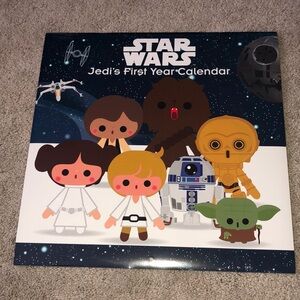 Star Wars Jedi’s First Year Baby Milestones‎ Calendar Sealed New